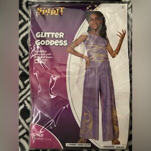 Youth 12-14 Halloween costume - glitter goddess